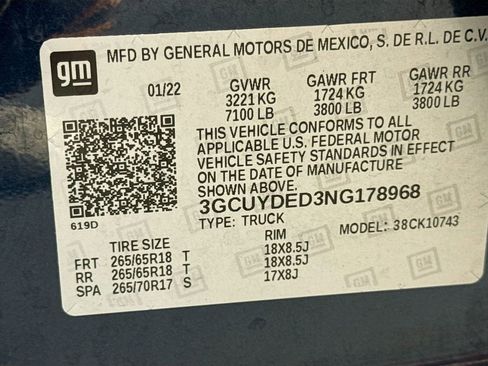 Used 2022 Chevrolet Silverado 1500 LT w/ Z71 Off-Road Package image 27