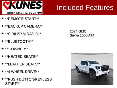 Used 2024 GMC Sierra 1500 AT4 w/ Technology Package