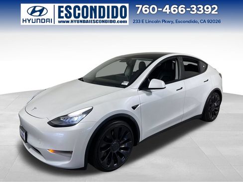 Used 2020 Tesla Model Y Performance AWD/4WD image 1