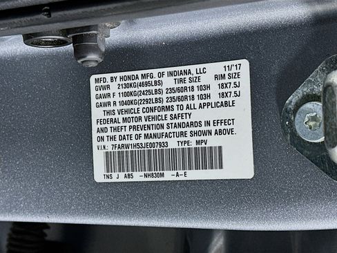 Used 2018 Honda CR-V EX image 12