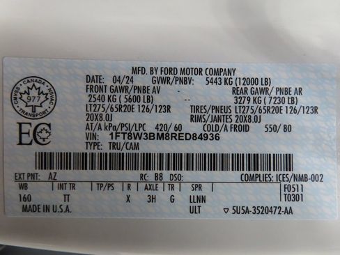 Used 2024 Ford F350 Limited w/ FX4 Off-Road Package image 85