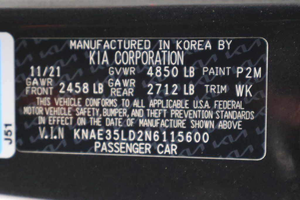 Used 2022 Kia Stinger GT-Line w/ Sun & Sound Package RWD image 17