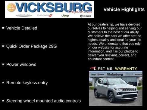 Used 2023 Jeep Compass Limited AWD/4WD image 25