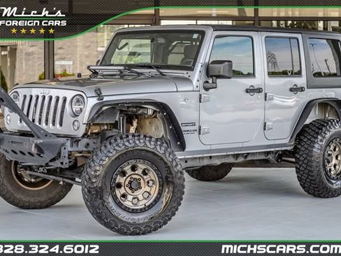 Used 2017 Jeep Wrangler Unlimited Sport w/ Quick Order Package 24S AWD/4WD image 1