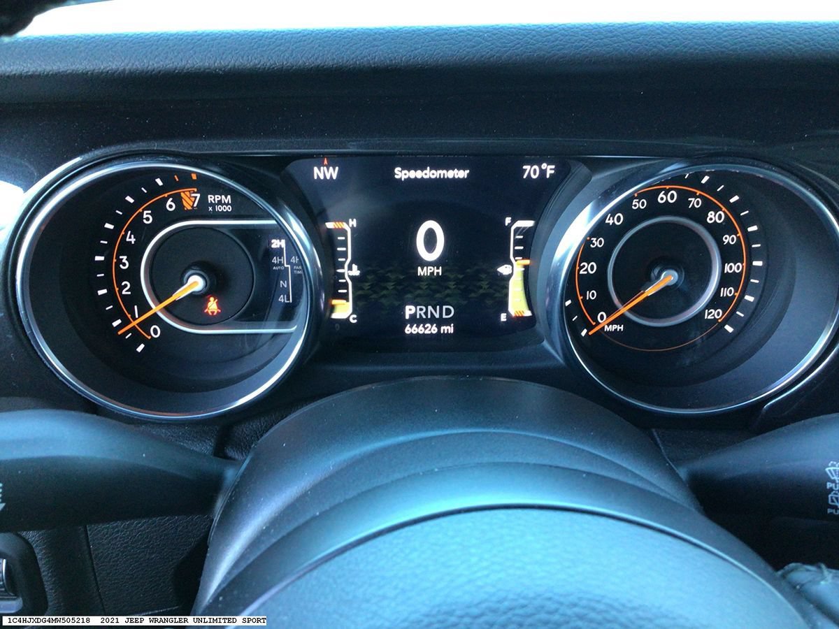 Used 2021 Jeep Wrangler Unlimited Sport AWD/4WD image 13
