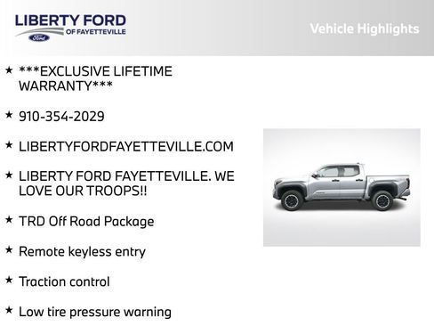 Used 2024 Toyota Tacoma TRD Off-Road image 5