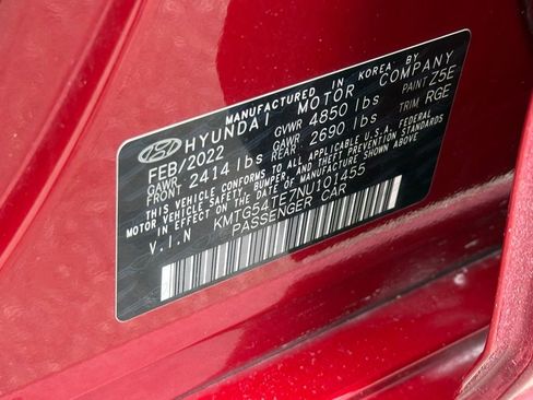 Used 2022 Genesis G70 3.3T w/ Sport Advanced Package RWD image 35