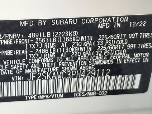 Used 2023 Subaru Forester Wilderness image 27