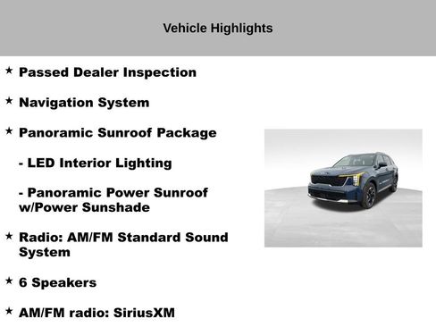 Certified 2025 Kia Sorento S w/ Panoramic Sunroof Package image 19