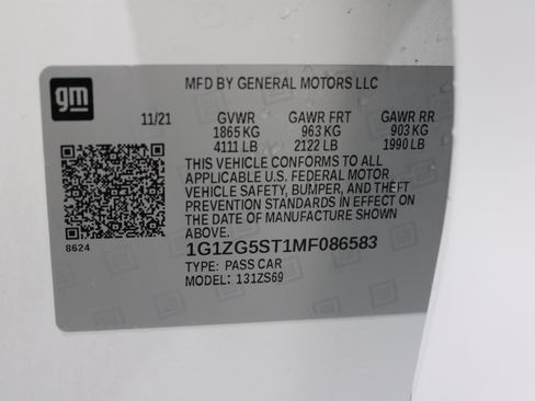 Used 2021 Chevrolet Malibu RS FWD image 39