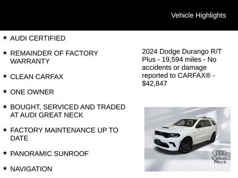 Used 2024 Dodge Durango R/T AWD/4WD image 9