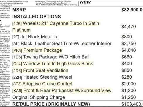 Used 2019 Porsche Cayenne S image 90