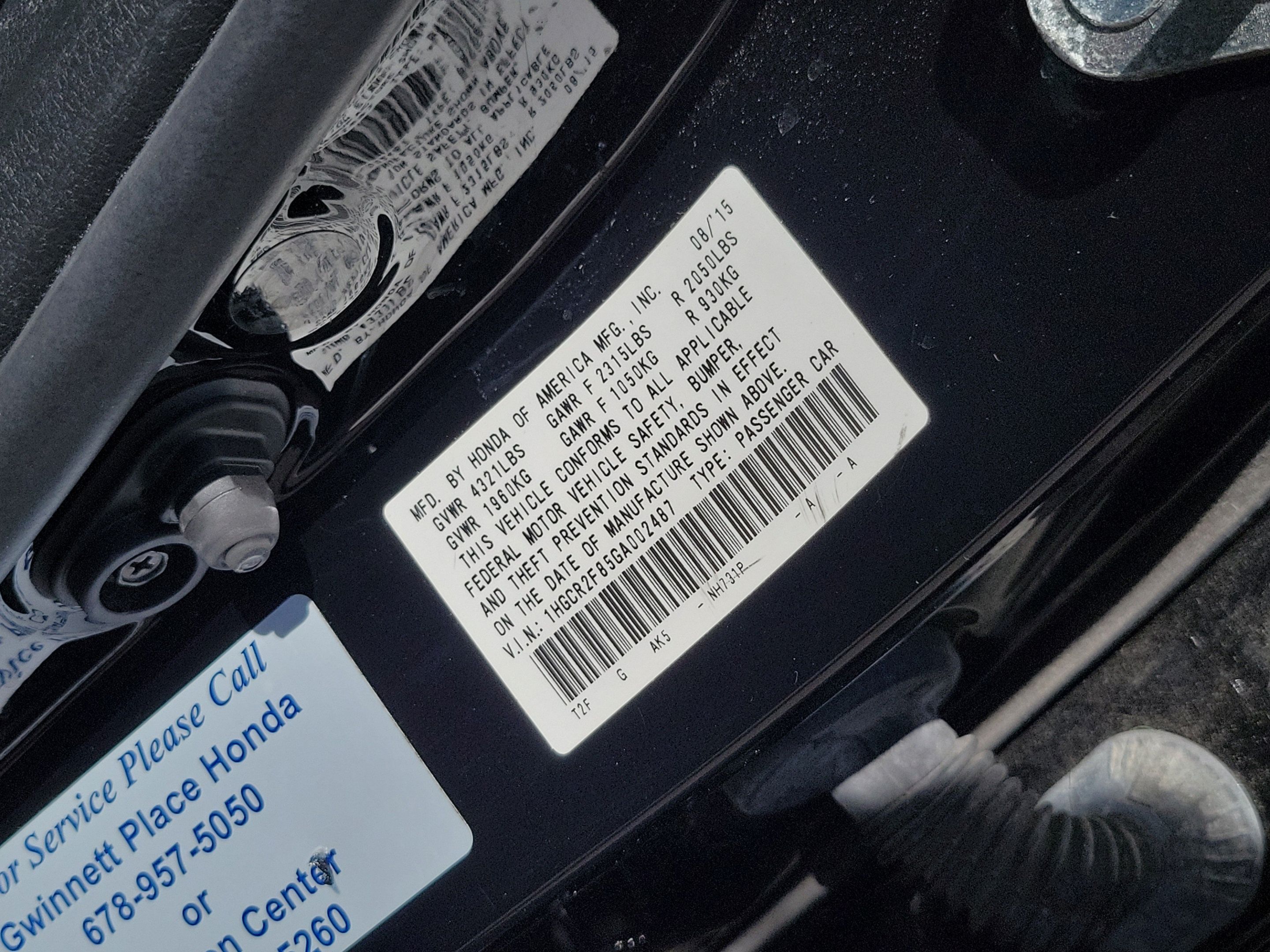 Used 2016 Honda Accord EX-L image 34