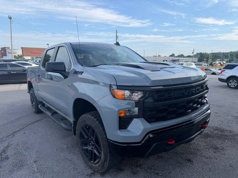 Used 2024 Chevrolet Silverado 1500 Custom Trail Boss w/ LPO, Dark Essentials Package AWD/4WD image 2