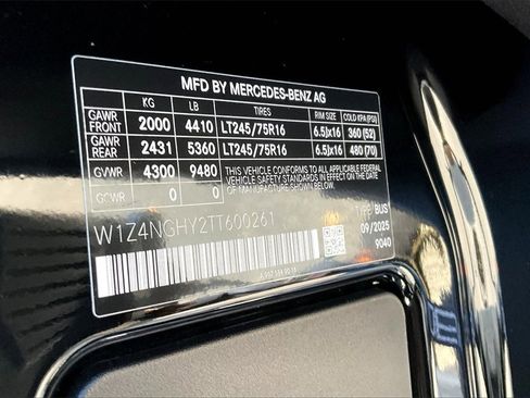 New 2026 Mercedes-Benz Sprinter 2500 image 11