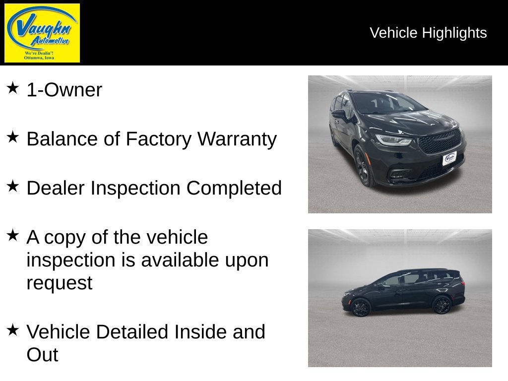 Used 2024 Chrysler Pacifica Touring-L w/ S Appearance Package AWD/4WD image 2