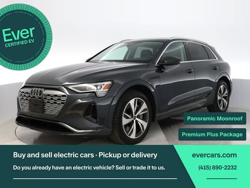 Used 2024 Audi Q8 e-tron Premium Plus AWD/4WD image 1