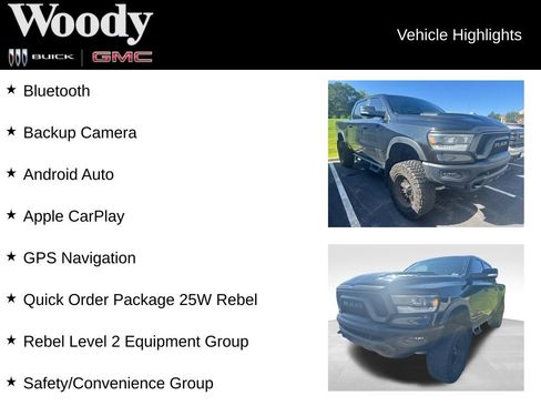 Used 2020 RAM 1500 Rebel AWD/4WD image 3