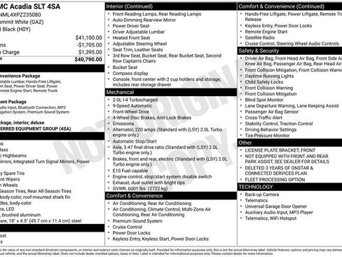 Used 2023 GMC Acadia SLT image 4