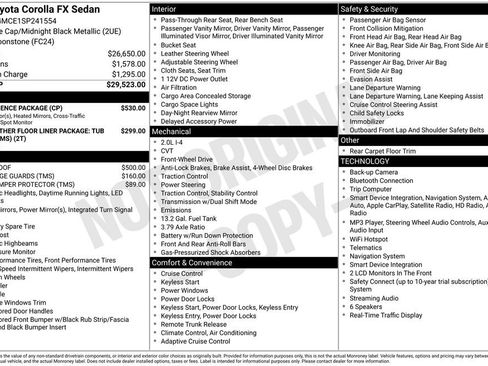 Used 2025 Toyota Corolla FX w/ Convenience Package FWD image 33