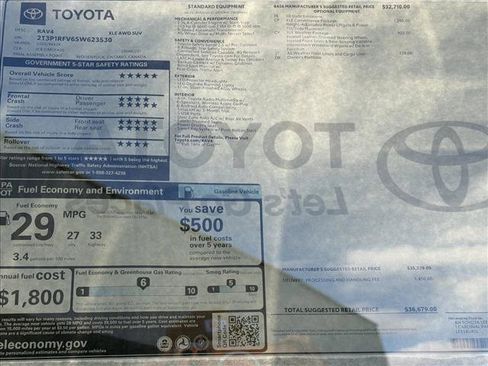 Used 2025 Toyota RAV4 XLE w/ Convenience Package AWD/4WD image 25
