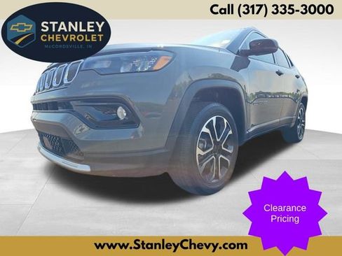 Used 2022 Jeep Compass Limited w/ Sun and Sound Group image 1