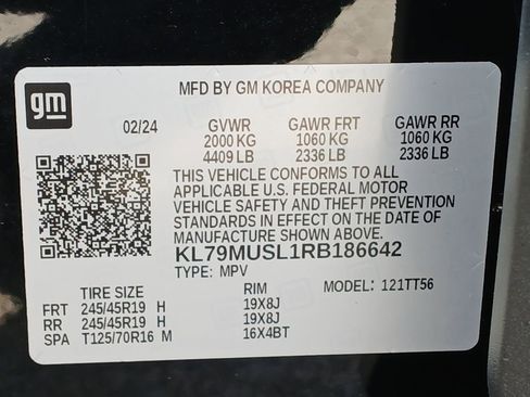 Used 2024 Chevrolet TrailBlazer RS w/ Driver Confidence Package image 35