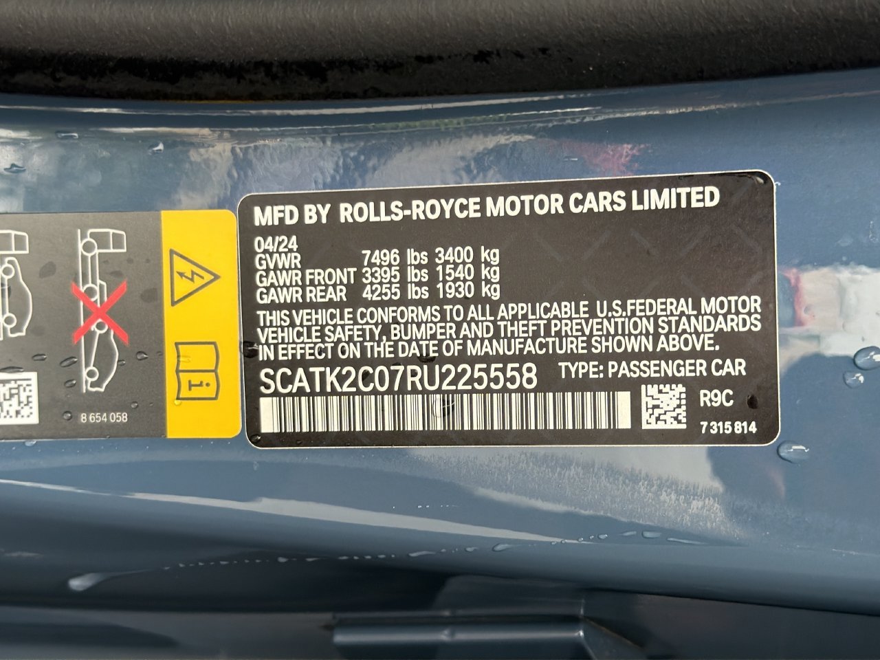 Certified 2024 Rolls-Royce Spectre w/ Spectre Launch Package AWD/4WD image 33