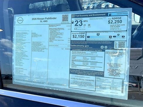 New 2026 Nissan Pathfinder SL image 13