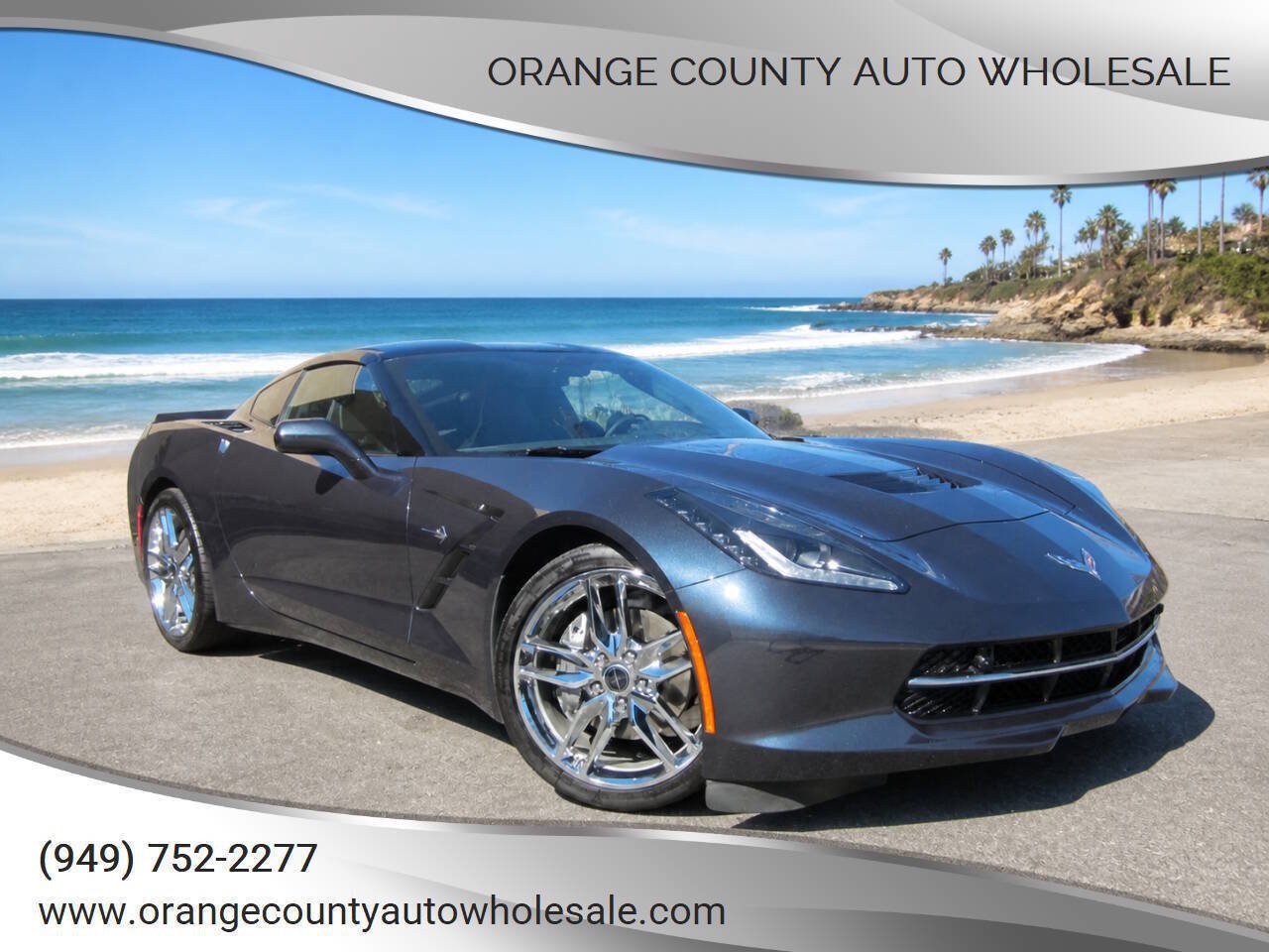 Used 2016 Chevrolet Corvette Stingray Coupe w/ 3LT Preferred Equipment Group RWD image 1