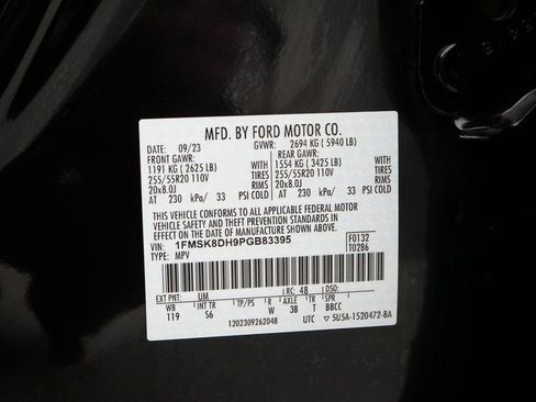 Certified 2023 Ford Explorer XLT w/ Equipment Group 202A image 25