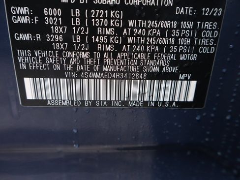 Used 2024 Subaru Ascent Premium w/ Convenience Package image 42