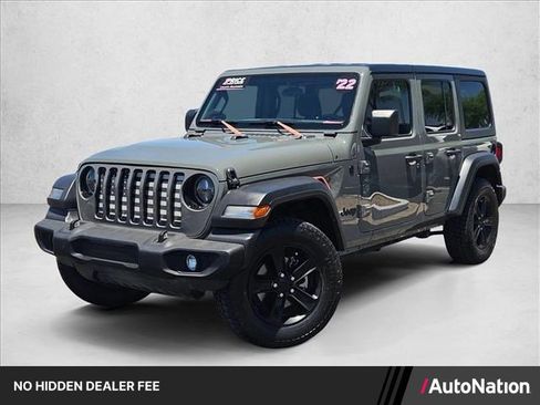 Used 2022 Jeep Wrangler Unlimited Sport AWD/4WD image 1