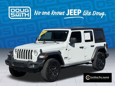 Used 2024 Jeep Wrangler Sport image 1