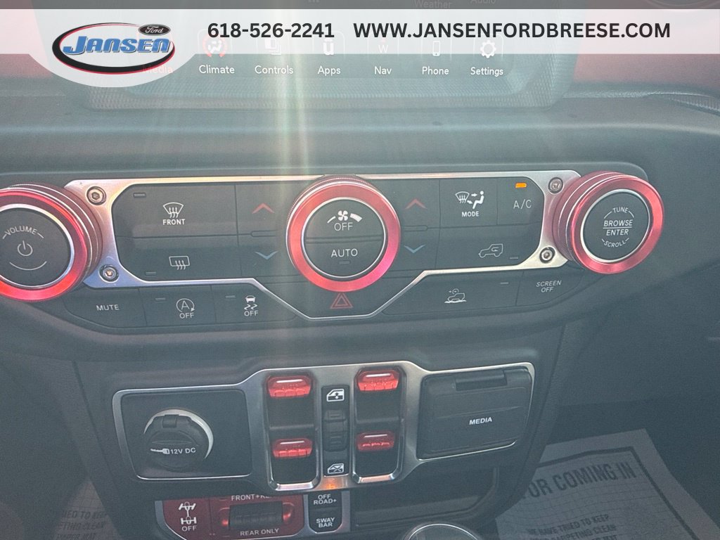 Used 2022 Jeep Gladiator Rubicon w/ LED Lighting Group AWD/4WD image 21