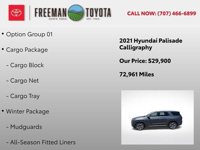 Used 2021 Hyundai Palisade Calligraphy w/ Winter Package AWD/4WD image 5
