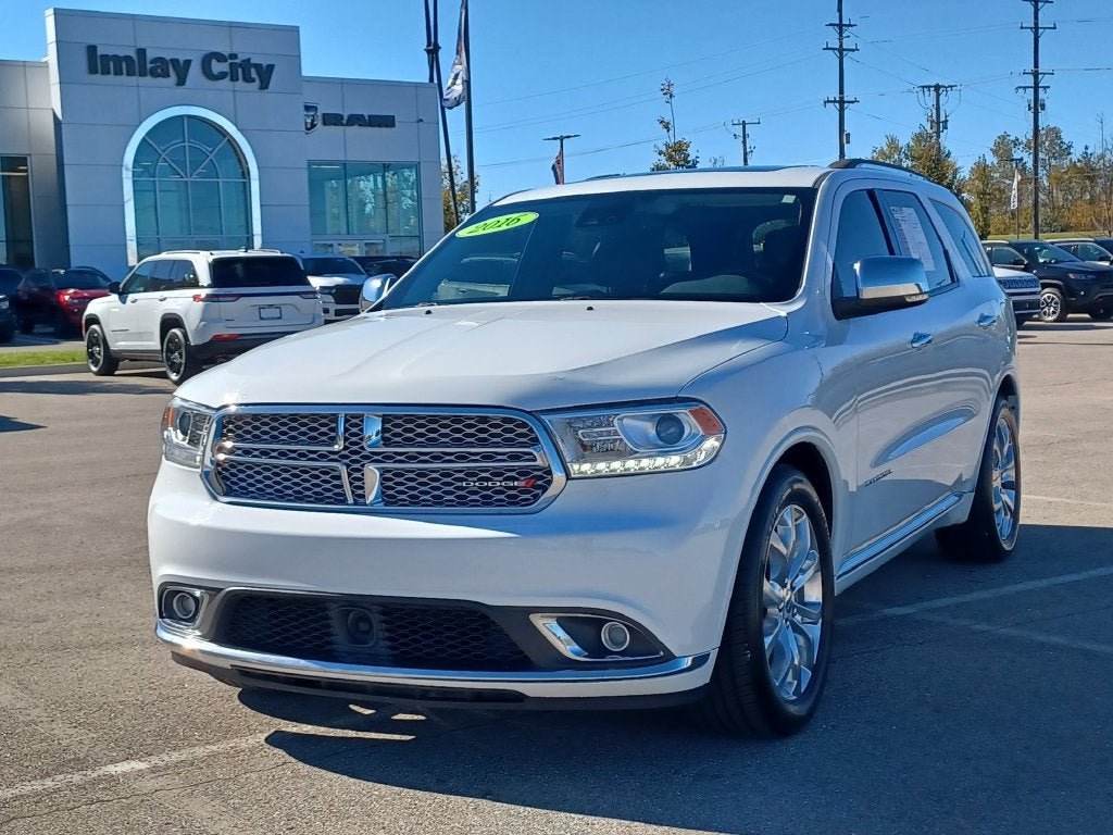 Used 2016 Dodge Durango Citadel w/ Premium Entertainment Group RWD image 2