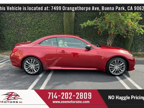Used 2014 INFINITI Q60 Convertible w/ Premium Package image 7