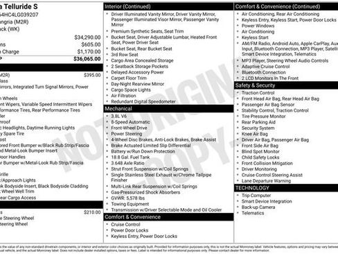 Used 2020 Kia Telluride S image 3
