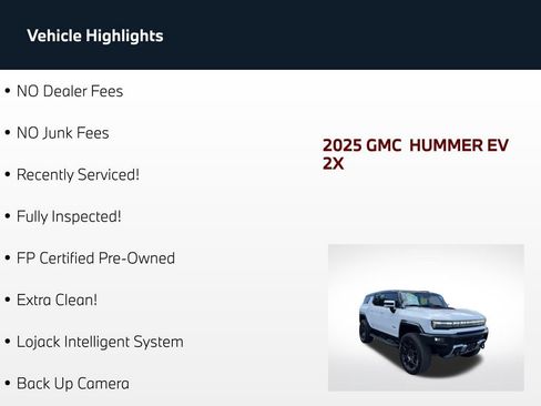 Used 2025 GMC Hummer EV 2X AWD/4WD image 3