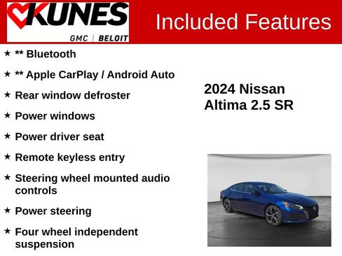 Used 2024 Nissan Altima 2.5 SR FWD image 2