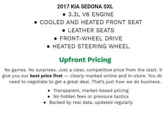 Used 2017 Kia Sedona SX Limited video 1