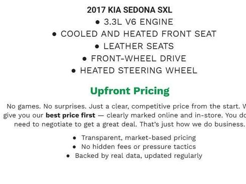 Used 2017 Kia Sedona SX Limited image 1