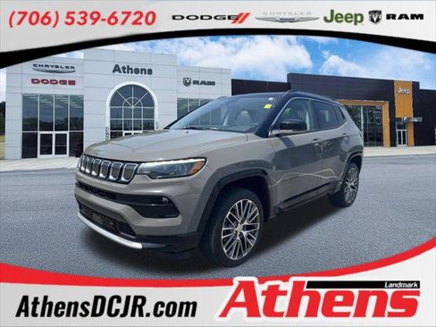 Certified 2022 Jeep Compass Limited w/ Elite Group AWD/4WD image 1