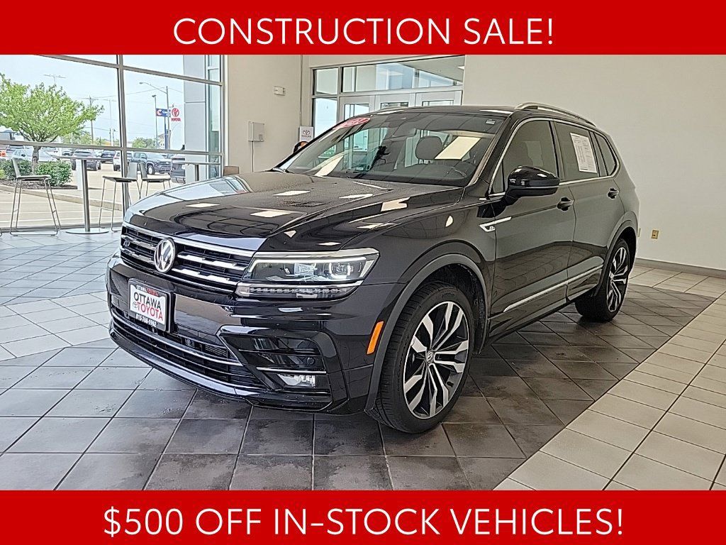 Used 2021 Volkswagen Tiguan SEL Premium R-Line AWD/4WD image 2
