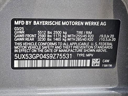 Certified 2025 BMW X3 xDrive30i w/ Convenience Package image 20