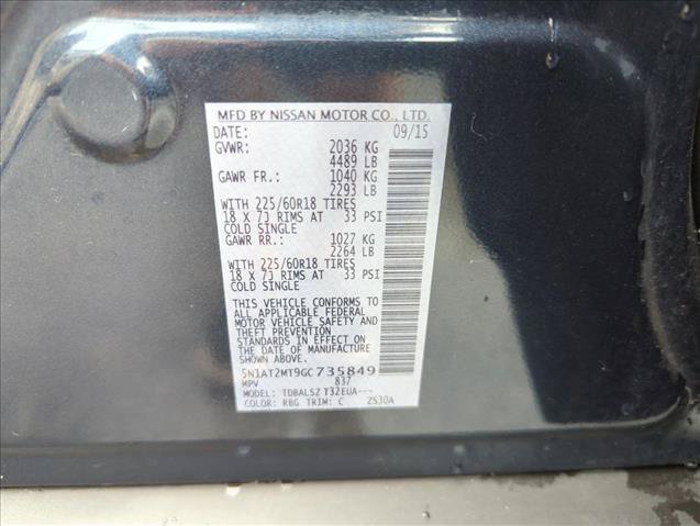 Used 2016 Nissan Rogue SL w/ SL Premium Package FWD image 15