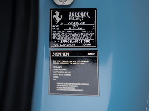 Used 2025 Ferrari 296 GTB RWD image 62