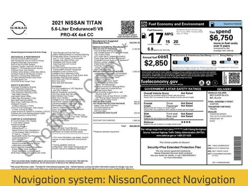 Used 2021 Nissan Titan PRO-4X w/ Pro-4x Convenience Package image 4