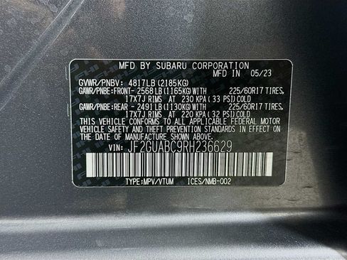 Certified 2024 Subaru Crosstrek 2.0i AWD/4WD image 28
